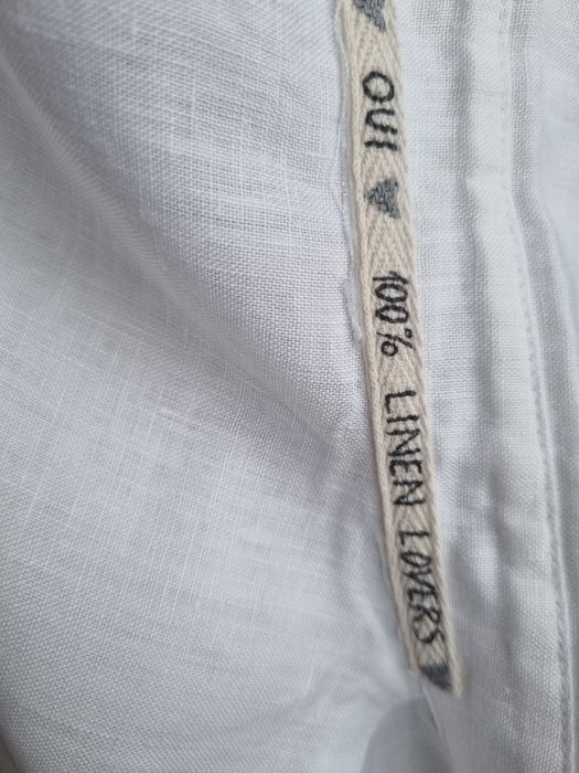 Oui рубашка 100% лен