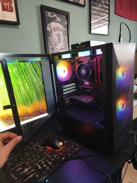 Komputer Gamingowy – Ryzen 5 + GTX 1060 – 16 GB RAM – 256 NVMe + 500 HDD