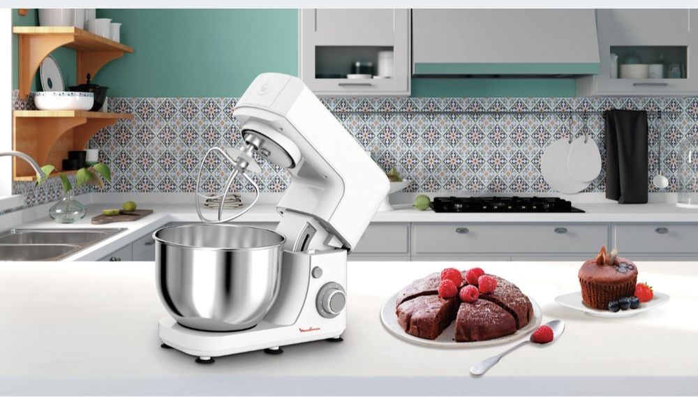Robot kuchenny Tefal  Moulinex Masterchef Essential 800 W biały