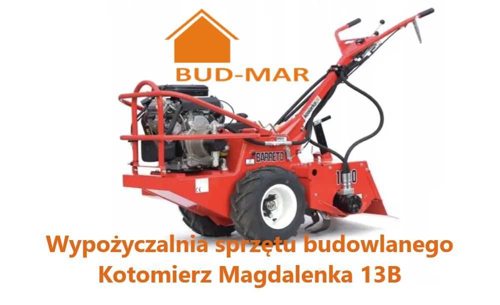 Wynajmę glebogryzarka separacyjną z napędem idealna do twardej gleby