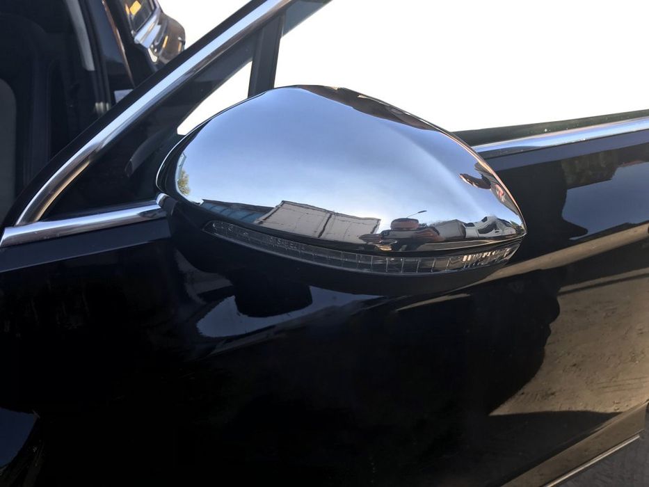 Накладки на дзеркала Carmos для Volkswagen Passat B8 (2015-2023) Нержавіюча сталь (2 шт.)