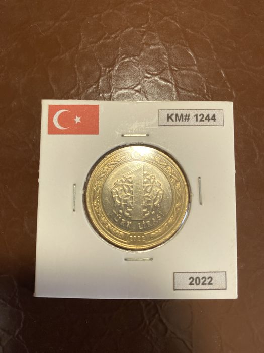 Moeda Turquia 2022