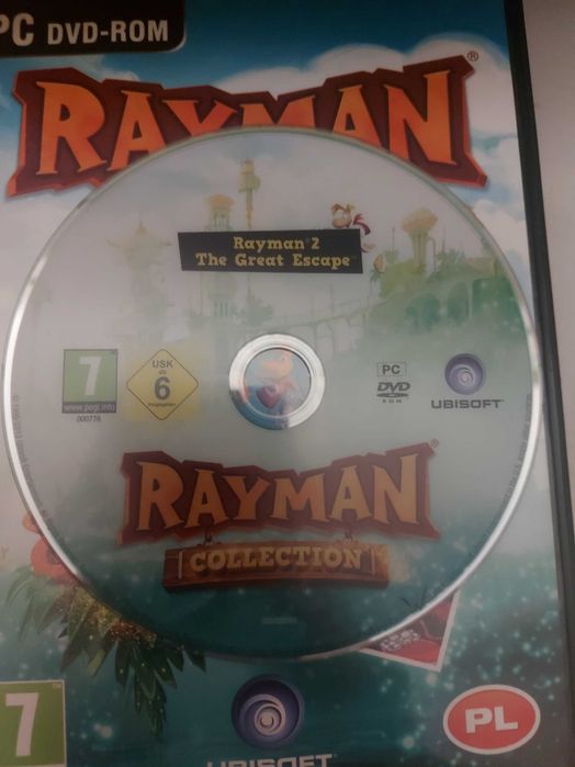 Rayman Collection PC Pakiet 4 Gier (Forever, 2, 3, Origins) Stan Idealny