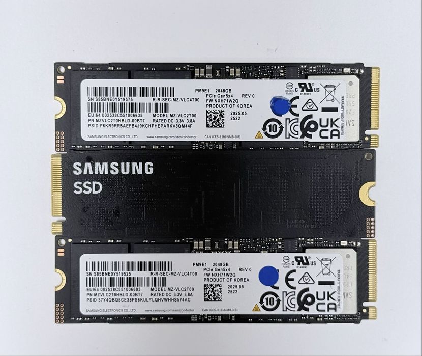 SSD Samsung 2TB PCle 5.0 PM9E1, OEM version Samsung 9100 pro