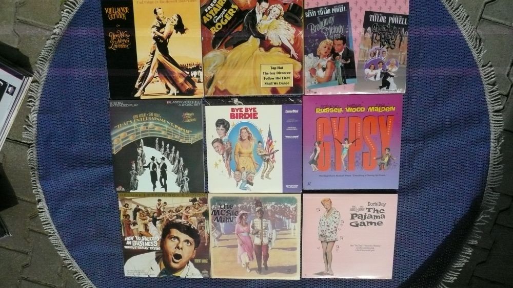 płyty LASERDISC usa astaire