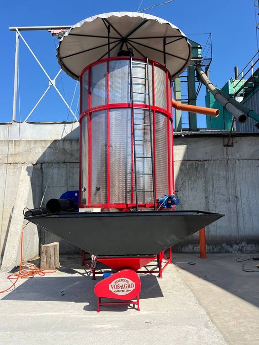 Зепннсушарка Мобільна Нова
5/8/10/12/14тон
Під любий вид палива 
З нер