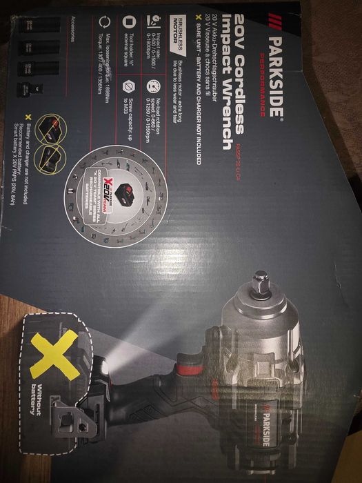 Aparafusadora Parkside