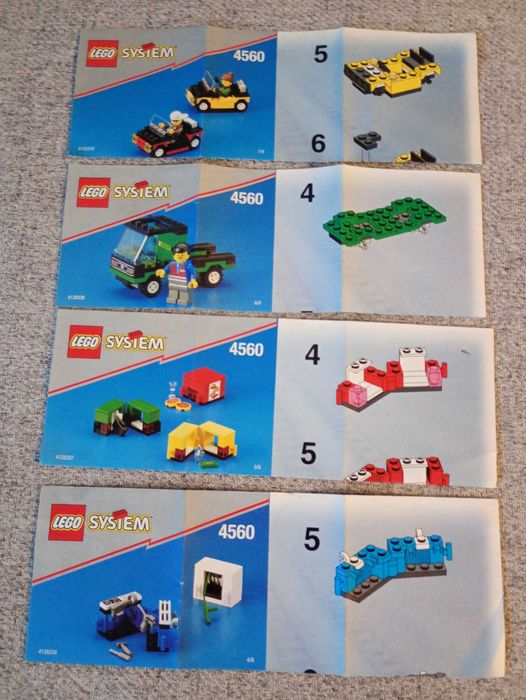 LEGO 4560 Instrukcja 4/8, 5/8, 6/8 i 7/8