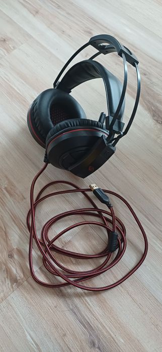 Słuchawki gamingowe CA Cobra II wejście USB.