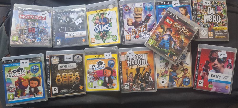 Sprzedam gry na konsole ps3