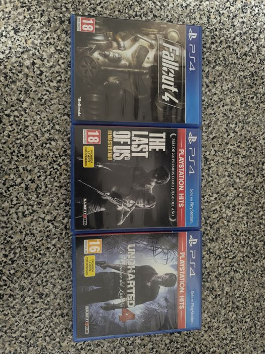 The last of us/Uncharted 4/Fallout 4 PlayStation 4