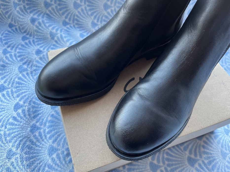 Шкіряні черевики Clarks