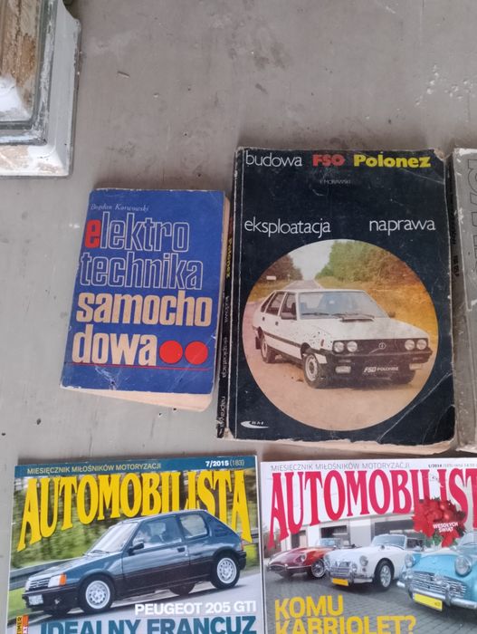Instrukcja naprawa samochodów FSO  125, Polonez.