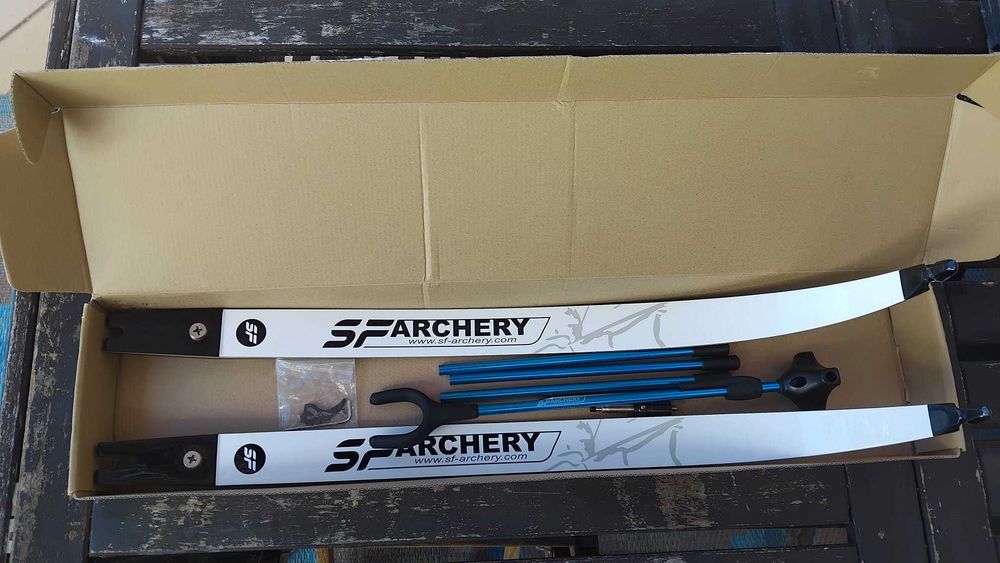 Palhetas arco recurvo SF Archery modelo Axiom +