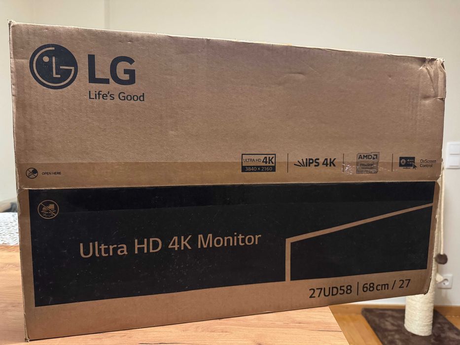 Monitor LG 27’ IPS UHD 4K