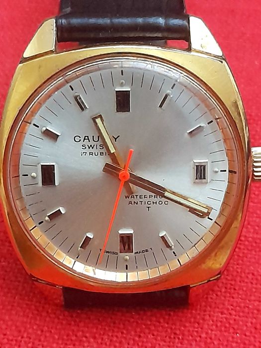 Relógio CAUNY SWISS Corda Manual