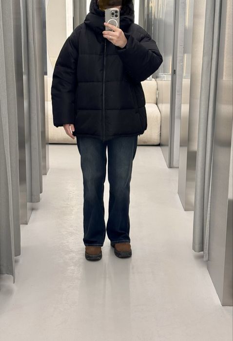 Cher 17 Пуховик обʼємний з капюшоном ЧOPHИЙ