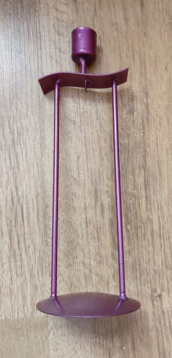 Świecznik fioletowy