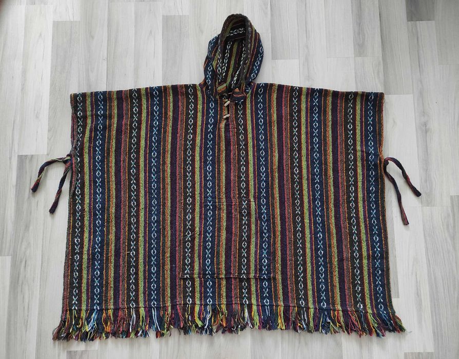 Пончо Накидка Loud Elephant PONCHO NEPAL капюшон