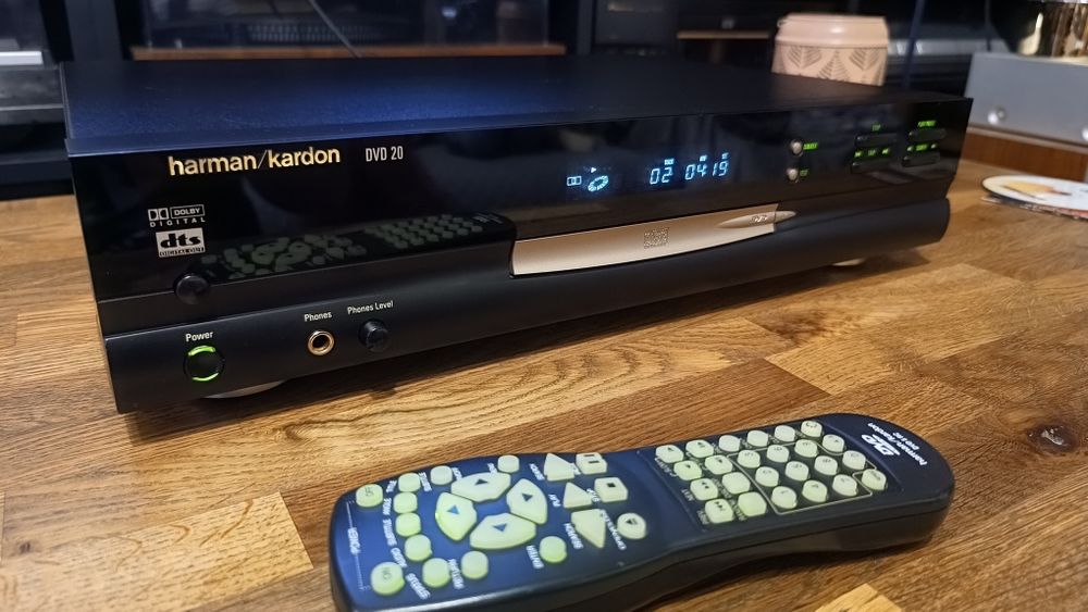 Okazja! Odtwarzacz CD/DVD Harman Kardon DVD 20 + Pilot CD-R MP3