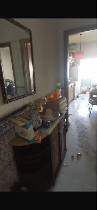 Movel de ole de entrada mais espelho