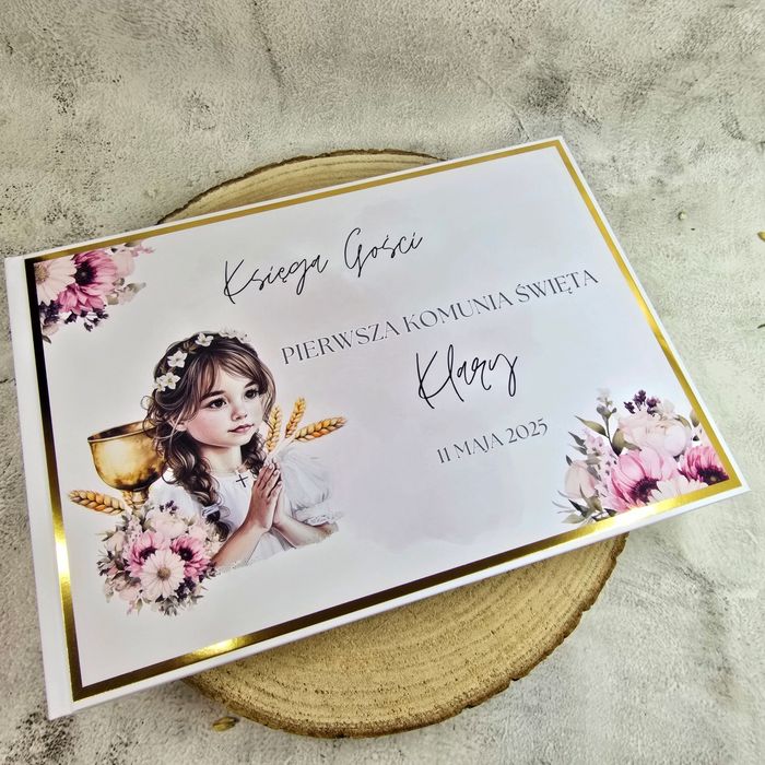 Zaproszenia na komunię roczek chrzest slub Personalizowane