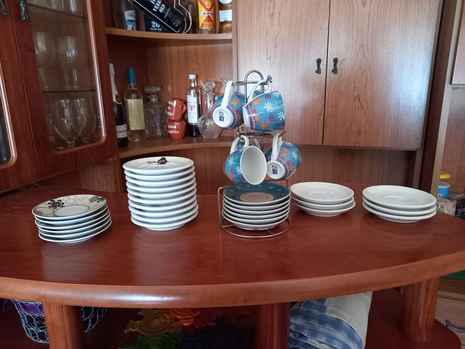Conjunto de chavenas (aceito trocas)430181513157027842