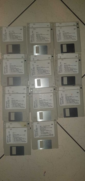 Microsoft Power Point 4.0 MF-2HD 1.44MB