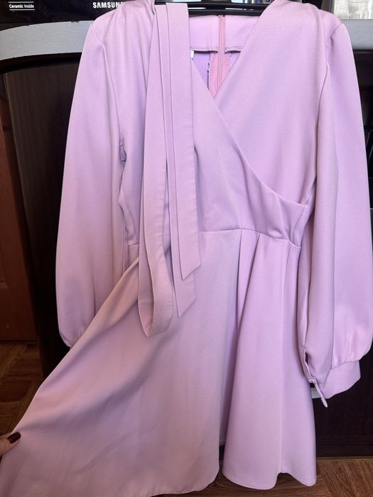 Сукня бузкова для дівчинки 10-12 років