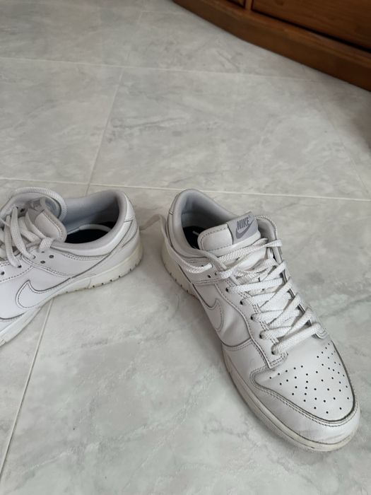 nike dunk full white 43