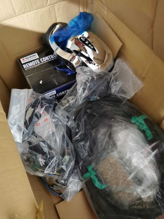 Zestaw Elektroniczny do Suzuki manetka ,instalacja,zegary
