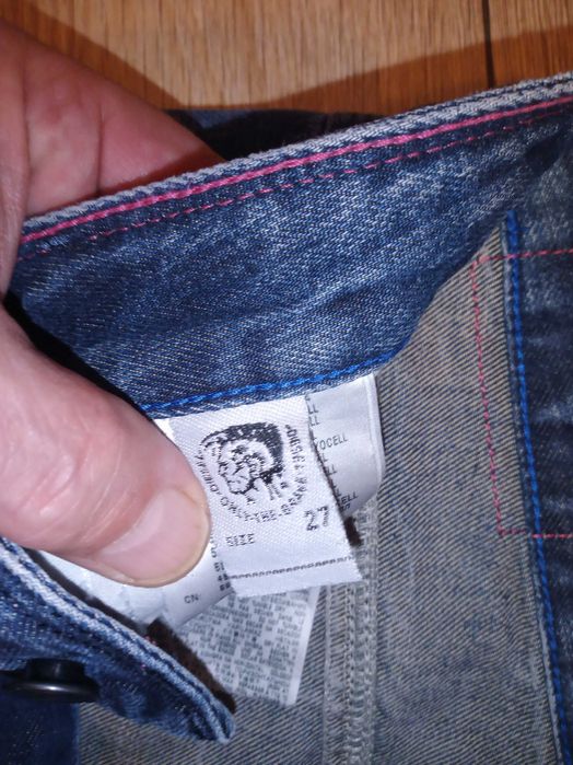 Spodnie jeansowe damskie Diesel Industry, rozm. S, stan. bdb