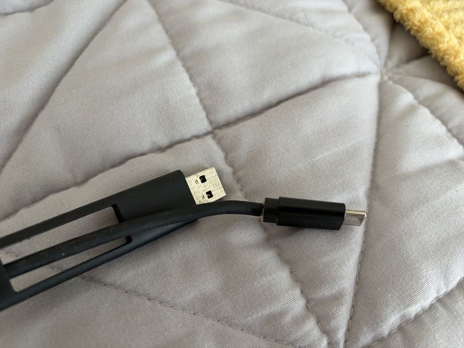 Dell D6000 Stacja Dokująca USB-C + zasilacz 65W | uszkodzony przewód USB-C