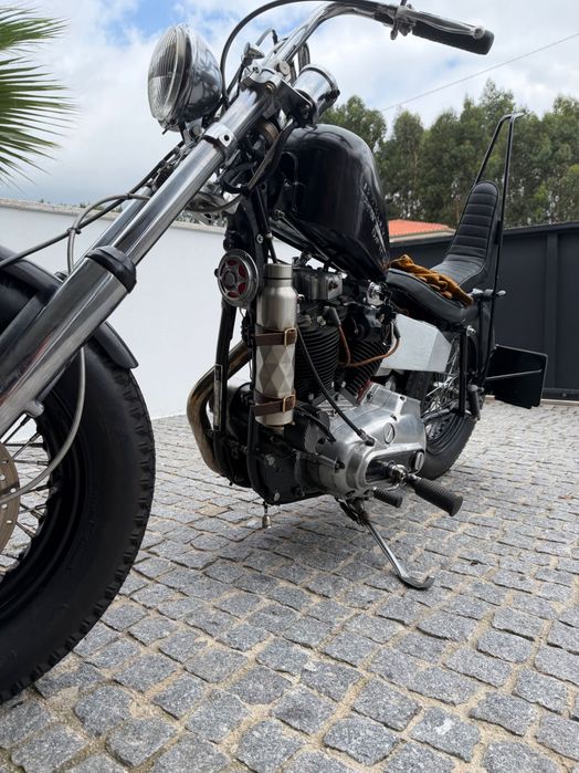 Harley Davidson Ironhead 1977 (LER ANÚNCIO)