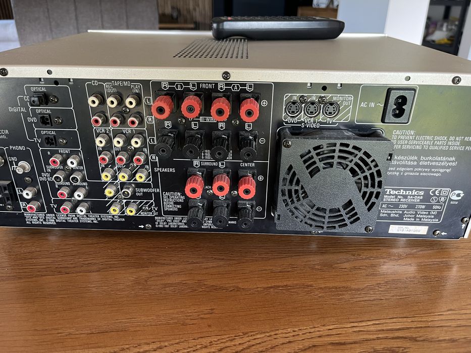 Technics SA DA 8 szampanski - oryg. pilot