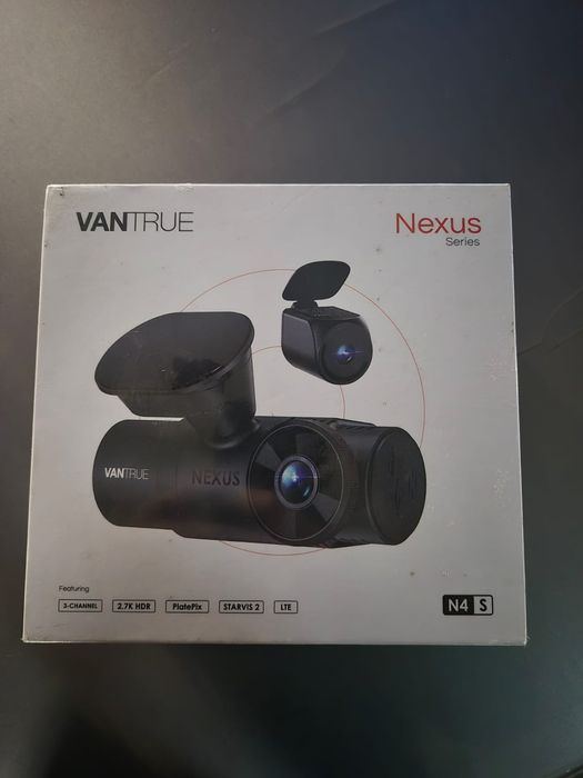 Wideorejestrator Vantrue N4S – 3-kanałowy, stan idealny!