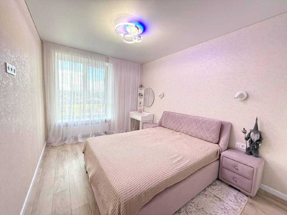 Видова євро-3к квартира 84.1 м² з дизайнерським ремонтом у ЖК Синергія Сіті! Газ! 2% Оформлення!