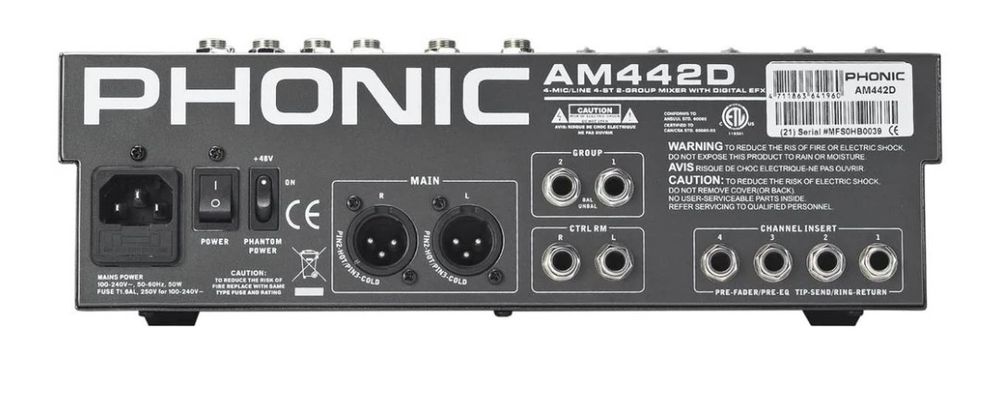 Mesa Phonic AM442D USB
