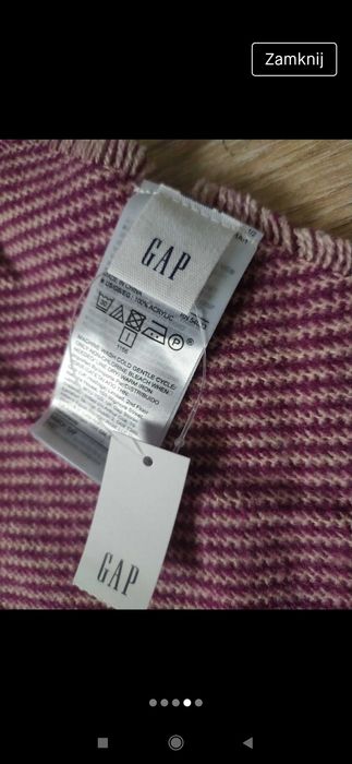 Szal, oversize, Gap, chusta