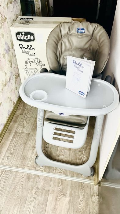 ‼️Продам дитяче крісло для годування Chicco Polly Magic Relax