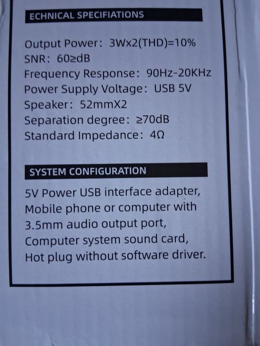 Colunas Multimédia em madeira Wooden Speaker Leerfei