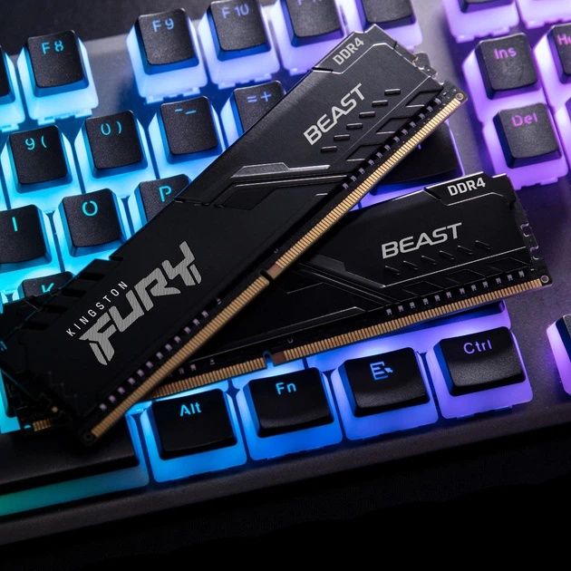 Оперативна память ddr4 fury 16gb