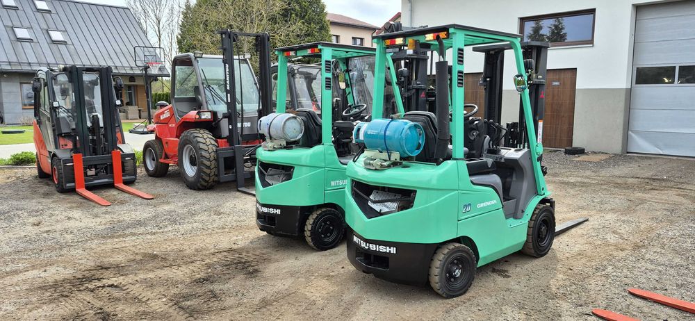 Wózek Widłowy MITSUBISHI FG18/FG20 - Rok 2019 - Triplex 4.70m - Tylko 2070 mth - Stan BDB