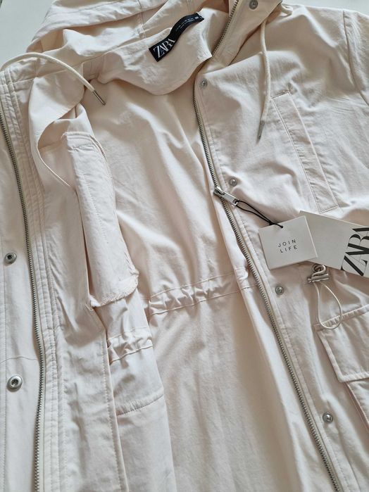 Плащ парка zara ветровка XS-s-M