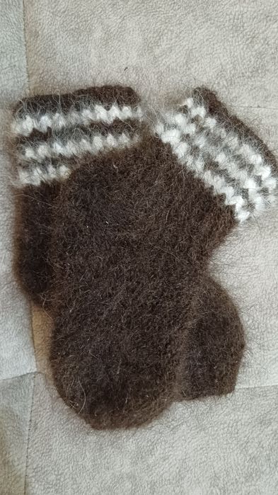 Носки шерстяные  (  собачья шерсть)