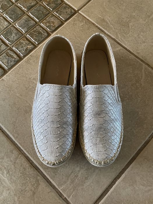 Srebrne espadryle