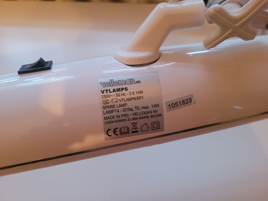 Lampa warsztatowa velleman