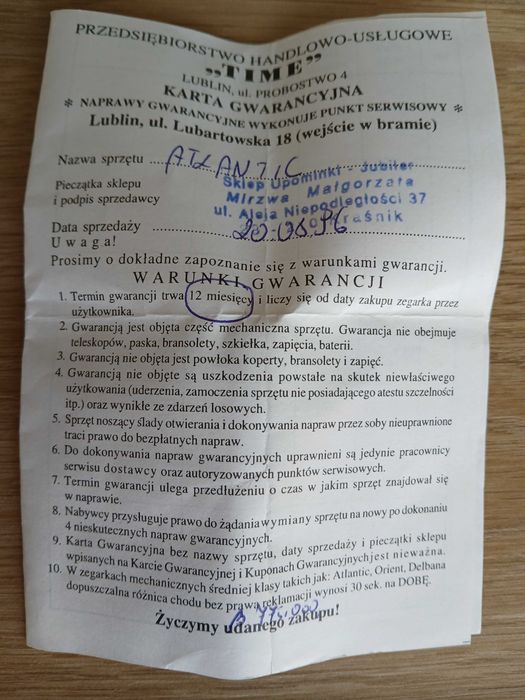 Zegarek naręczny ATLANTIC Worldmaster