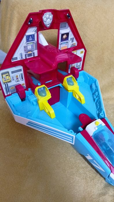 Psi patrol wielki odrzutowiec patrolowiec Mighty Pups Jet + figurki