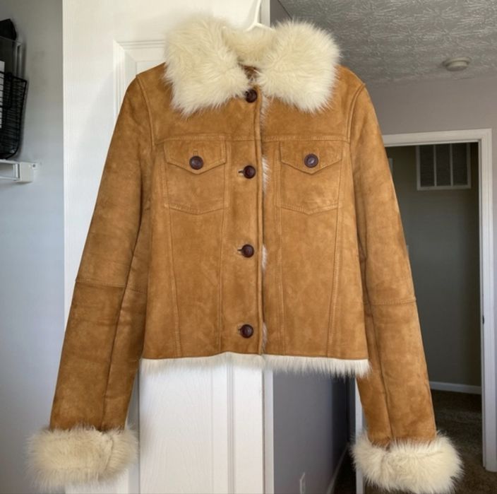 Шкіряна дублянка UGG